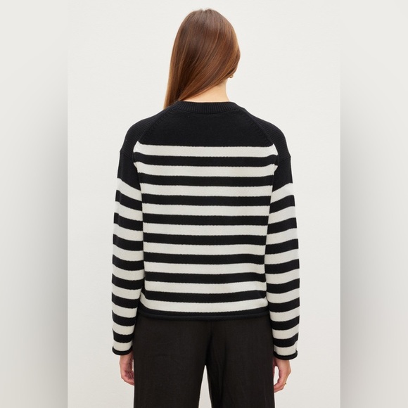 Velvet by Graham & Spencer Lex Cotton Cashmere Sweater - Picture 9 of 11